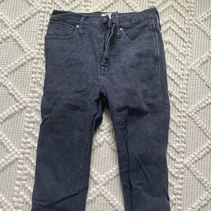 Black Madewell skinny jeans